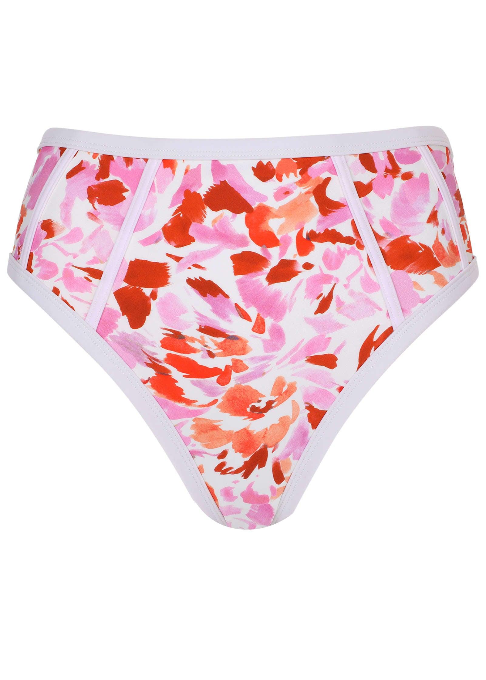 Seam Detail Underwire Top - Feathered Blooms Product Image