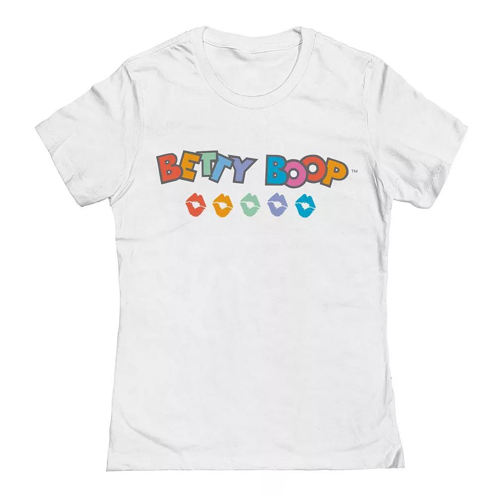 Junior's Grayson Threads The Label Rainbow Name and Lips Pride Graphic Tee, Women's,  Product Image