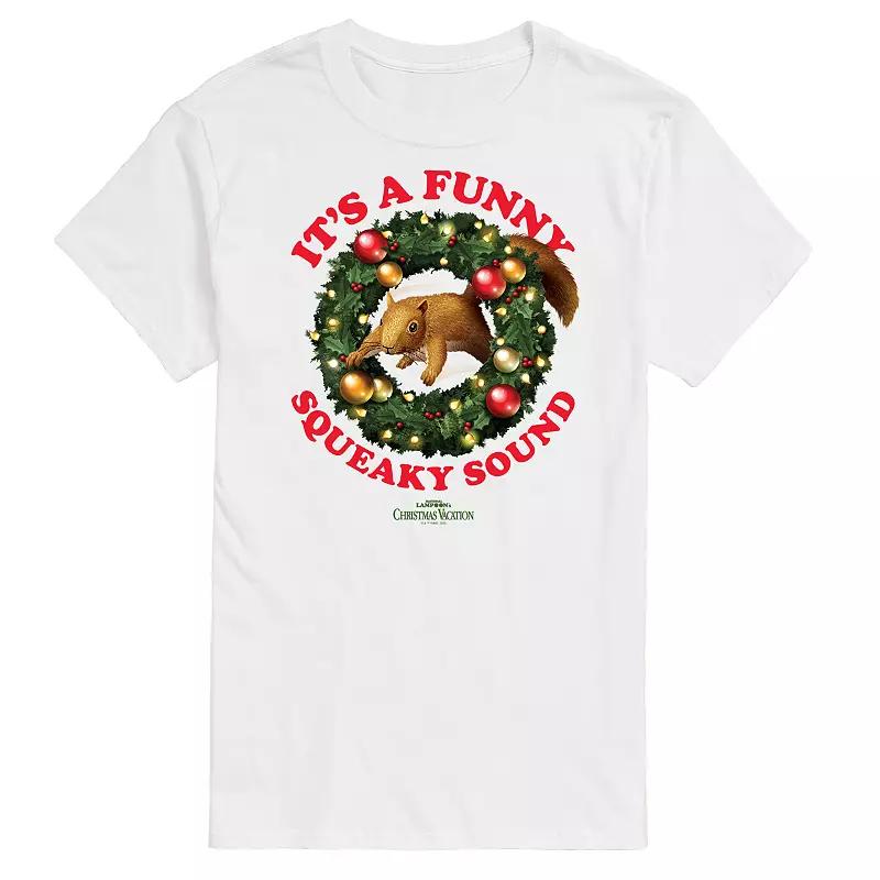 Big & Tall National Lampoon's Christmas Vacation Squirrel Funny Graphic Tee, Men's,  Product Image