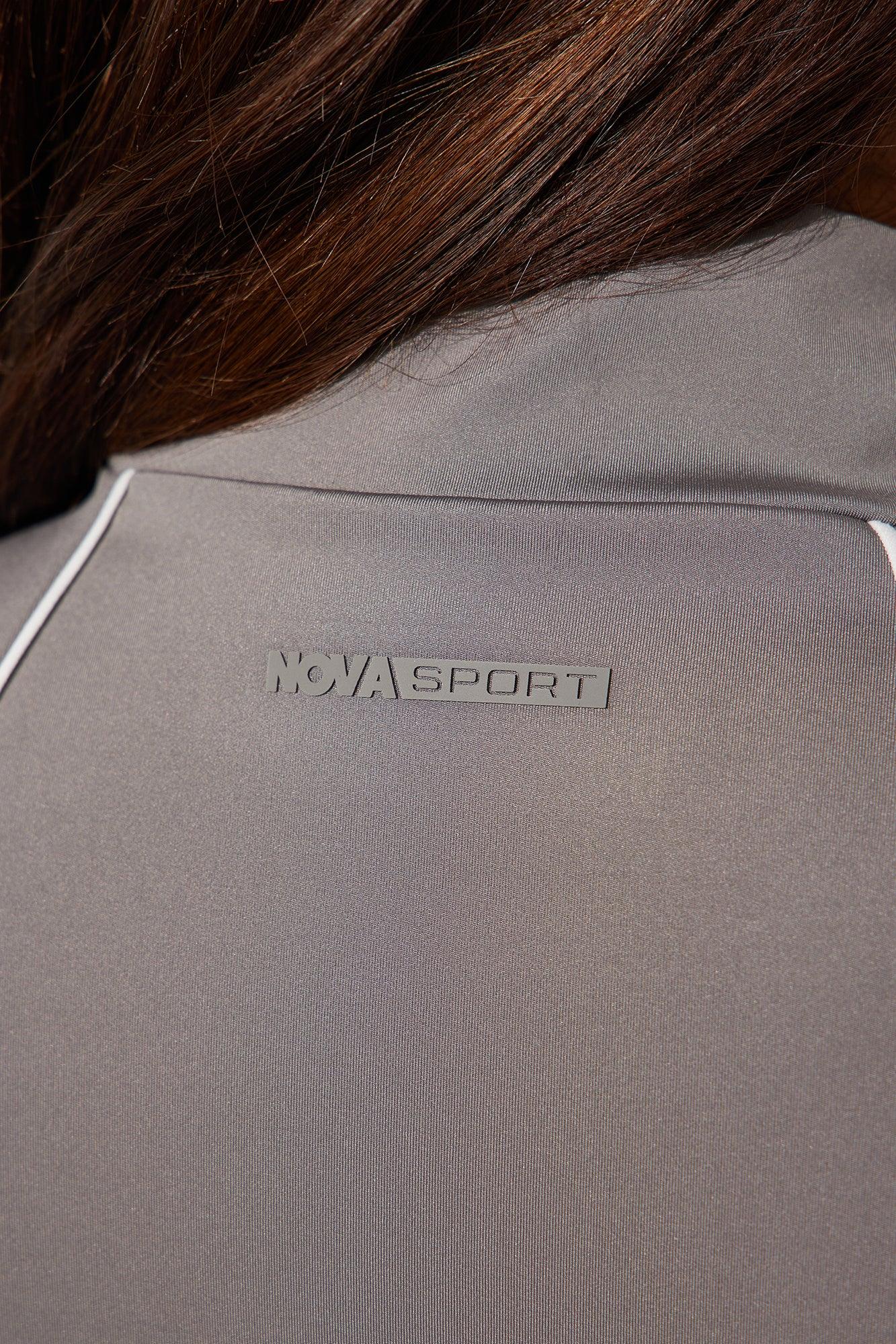 Bike Babe Elevate Active Top - Charcoal Product Image