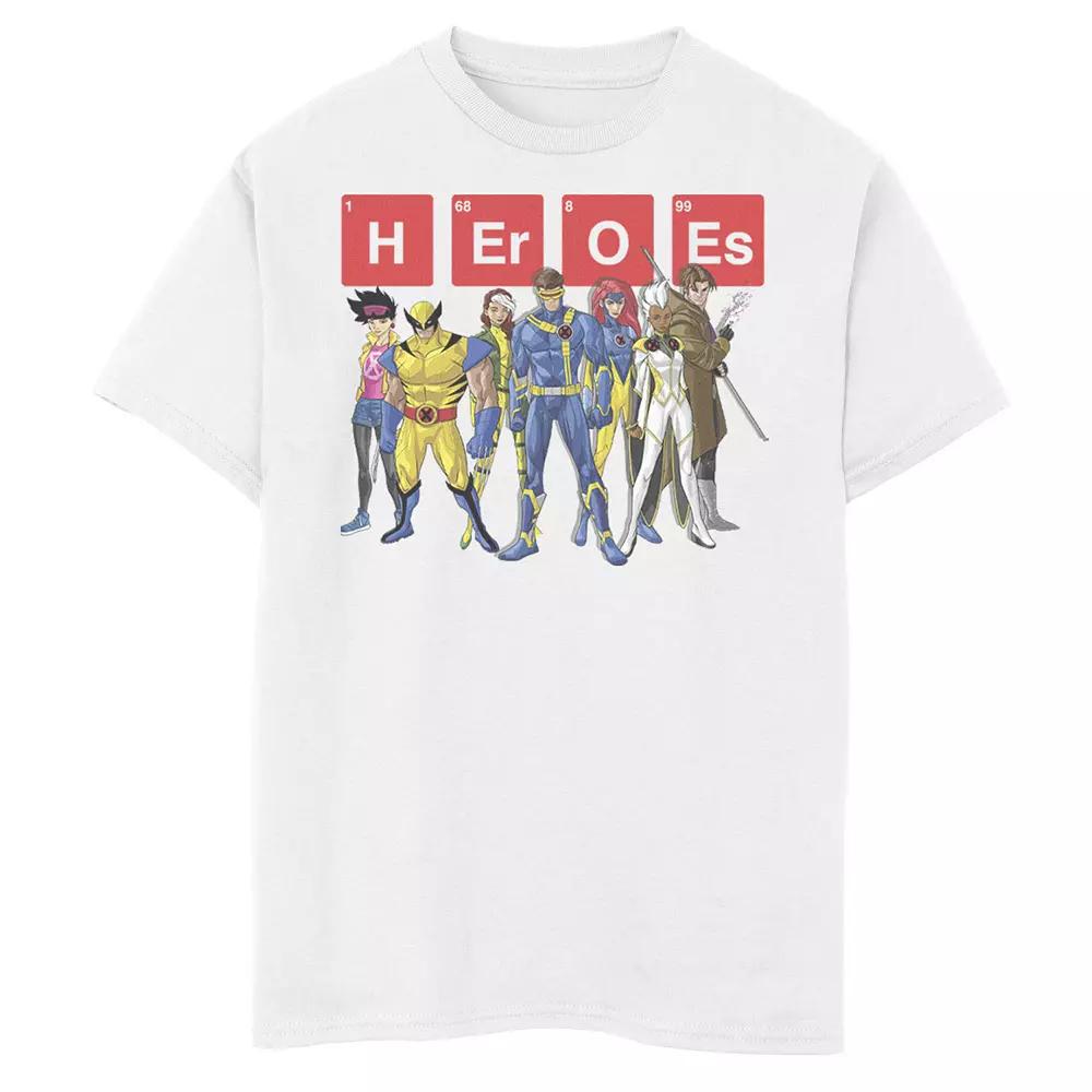 Boys 6-20 Marvel X-Men Heroes Group Shot Elements Tee, Boy's,  Product Image