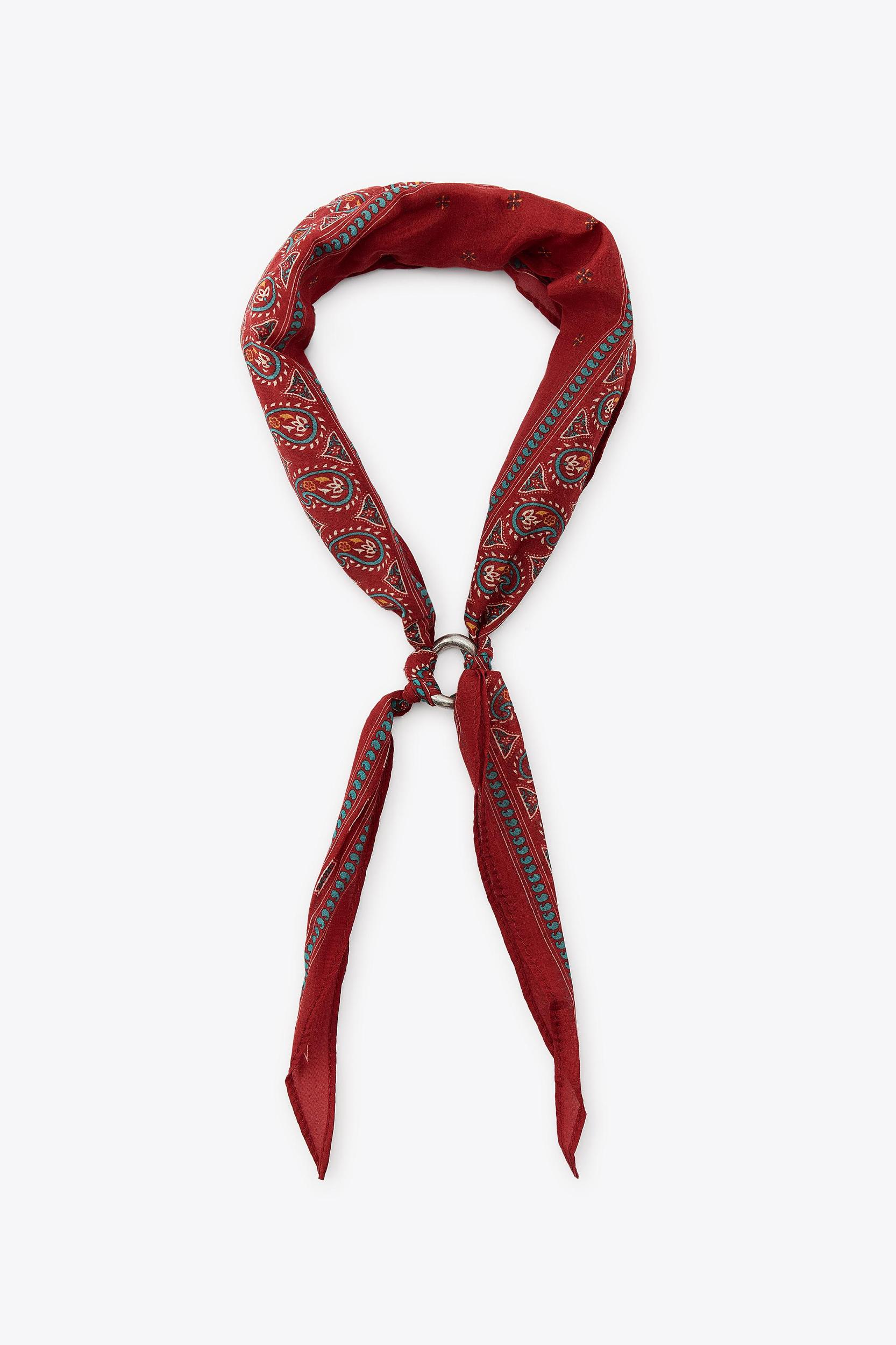RING PRINTED BANDANA Product Image