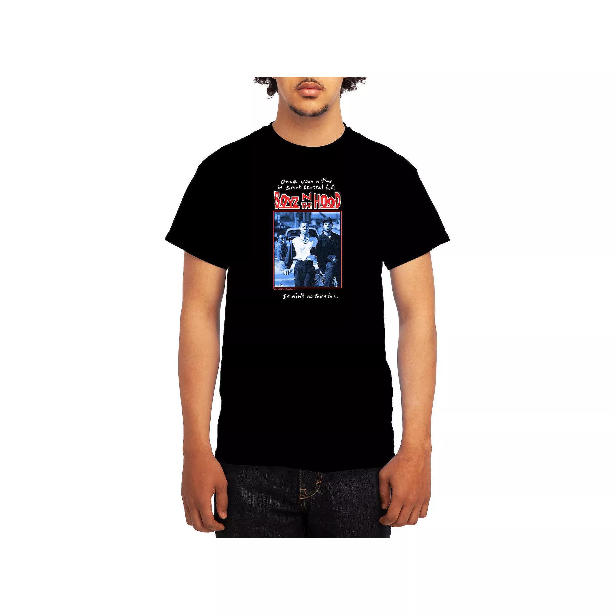 Men's Boyz N' The Hood No Fairytale Pocket Tee, Boy's, Size: XXL, Black Product Image