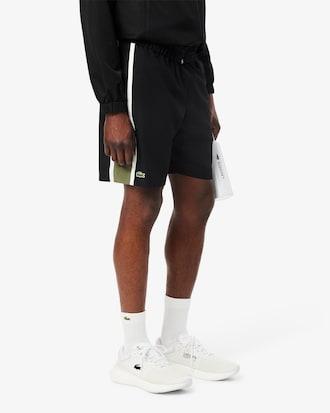 Lightweight Colour-Block Stripe Tennis Shorts Product Image