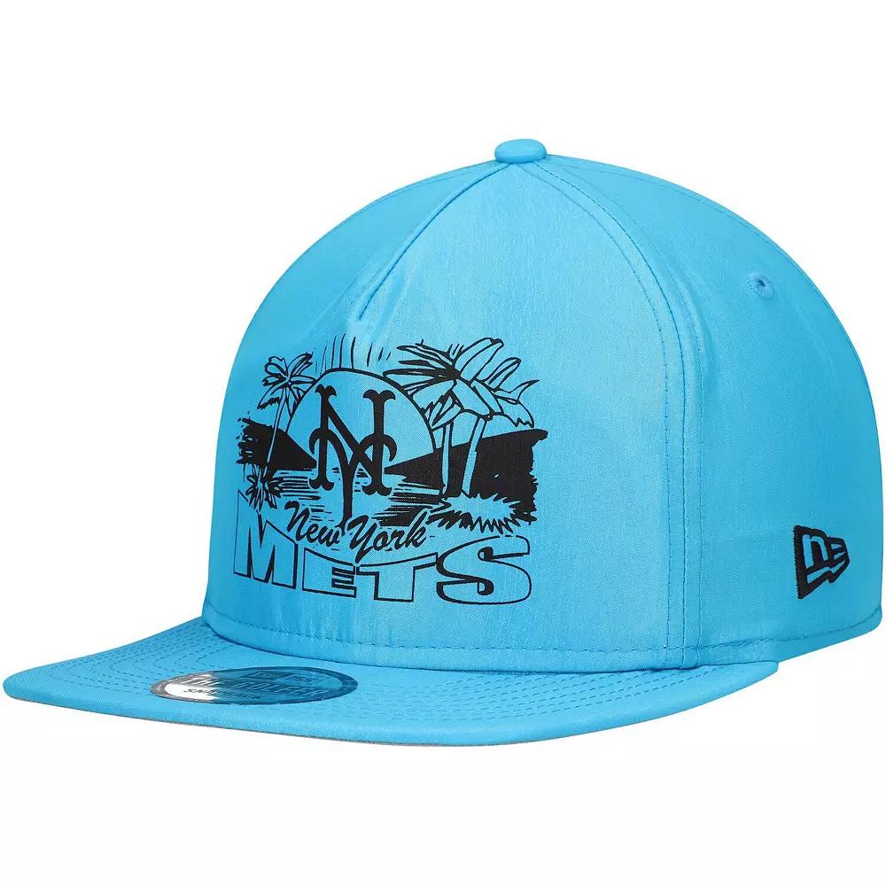 Men's New Era Blue New York Mets Neon Golfer Snapback Hat Product Image