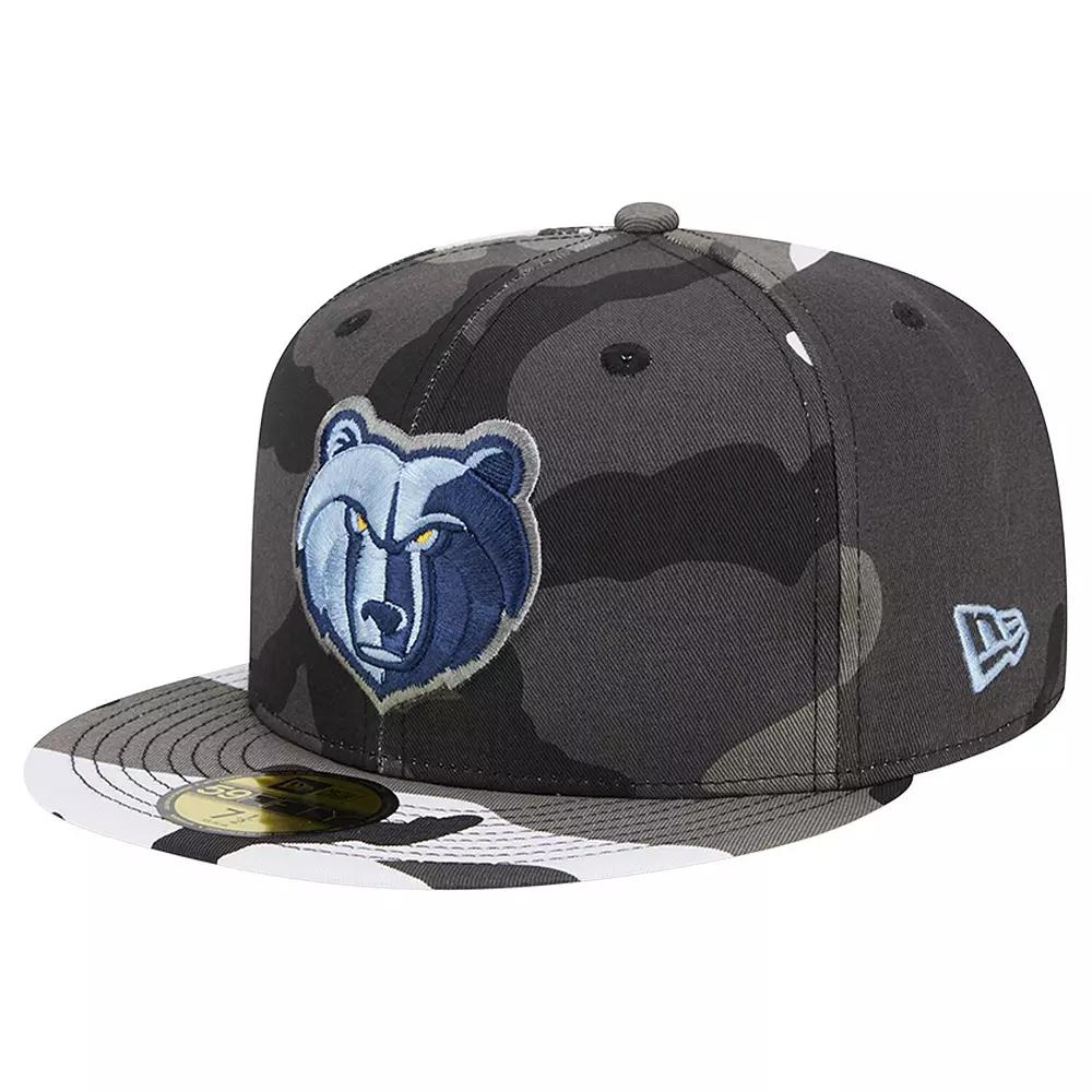 Men's New Era Memphis Grizzlies Snow Camo 59FIFTY Fitted Hat,  Product Image