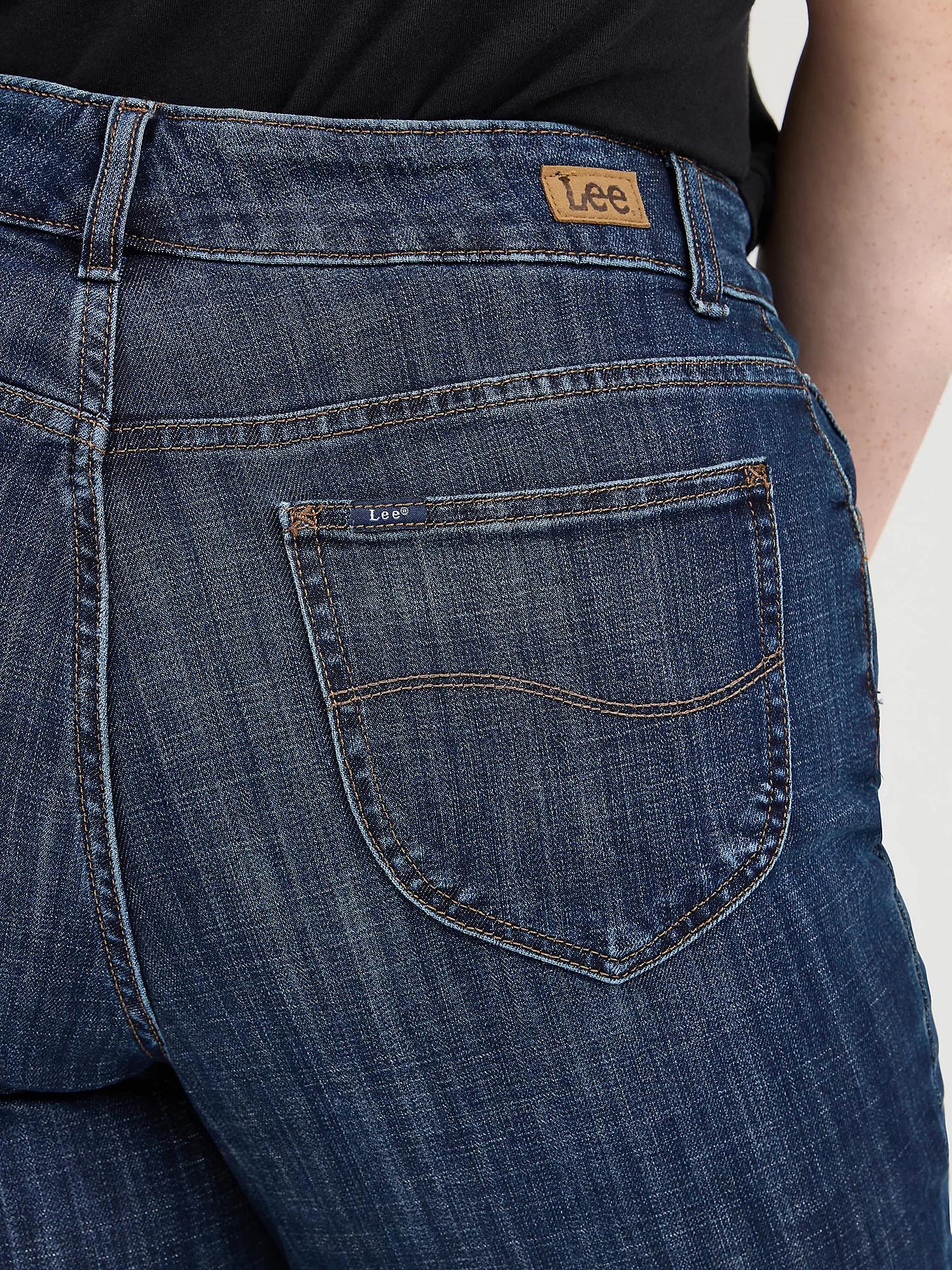 Women’s Stretch Relaxed Fit Straight Leg Jean (Plus) | Women's Jeans | Lee® Product Image