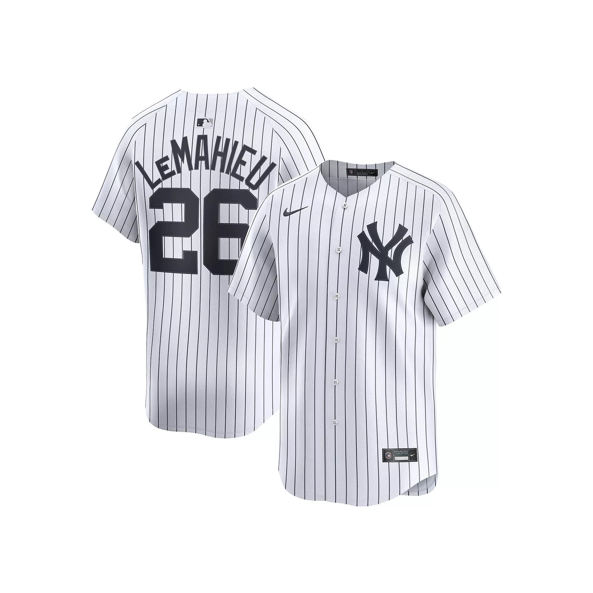 Men's Nike DJ LeMahieu White New York Yankees Home Limited Player Jersey, Size: 2XL Product Image
