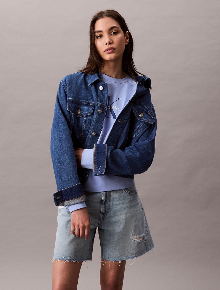 Fleece Monogram Logo Relaxed Sweatshirt Product Image