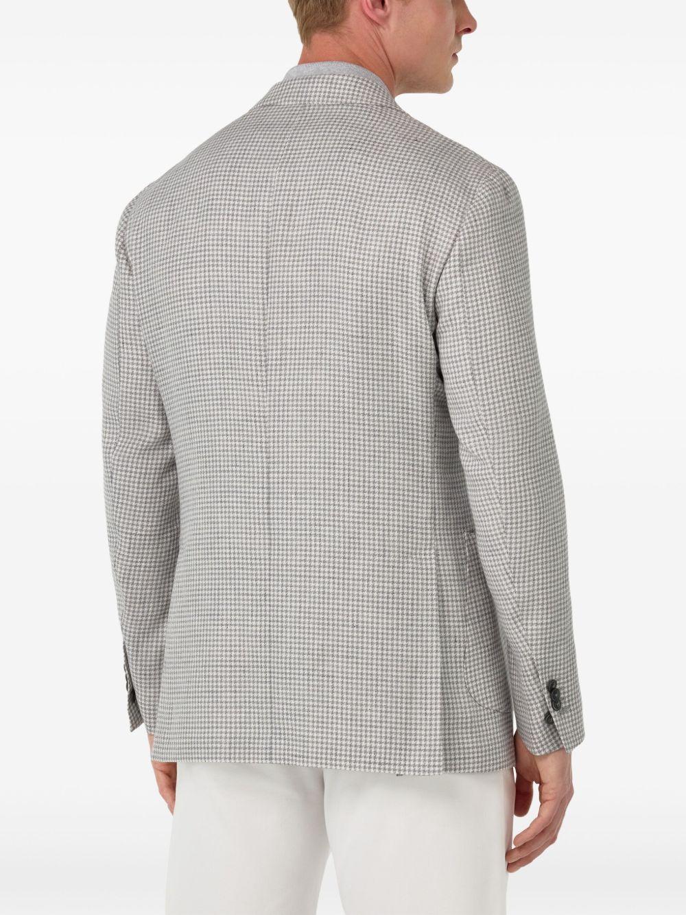 houndstooth-pattern blazer Product Image