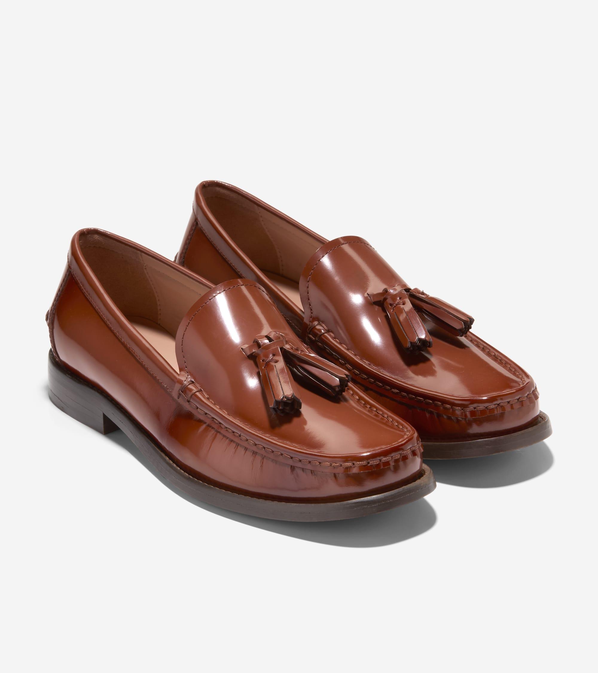 Women's Lana Lux Tassel Loafers in Dark Brown | Cole Haan Product Image
