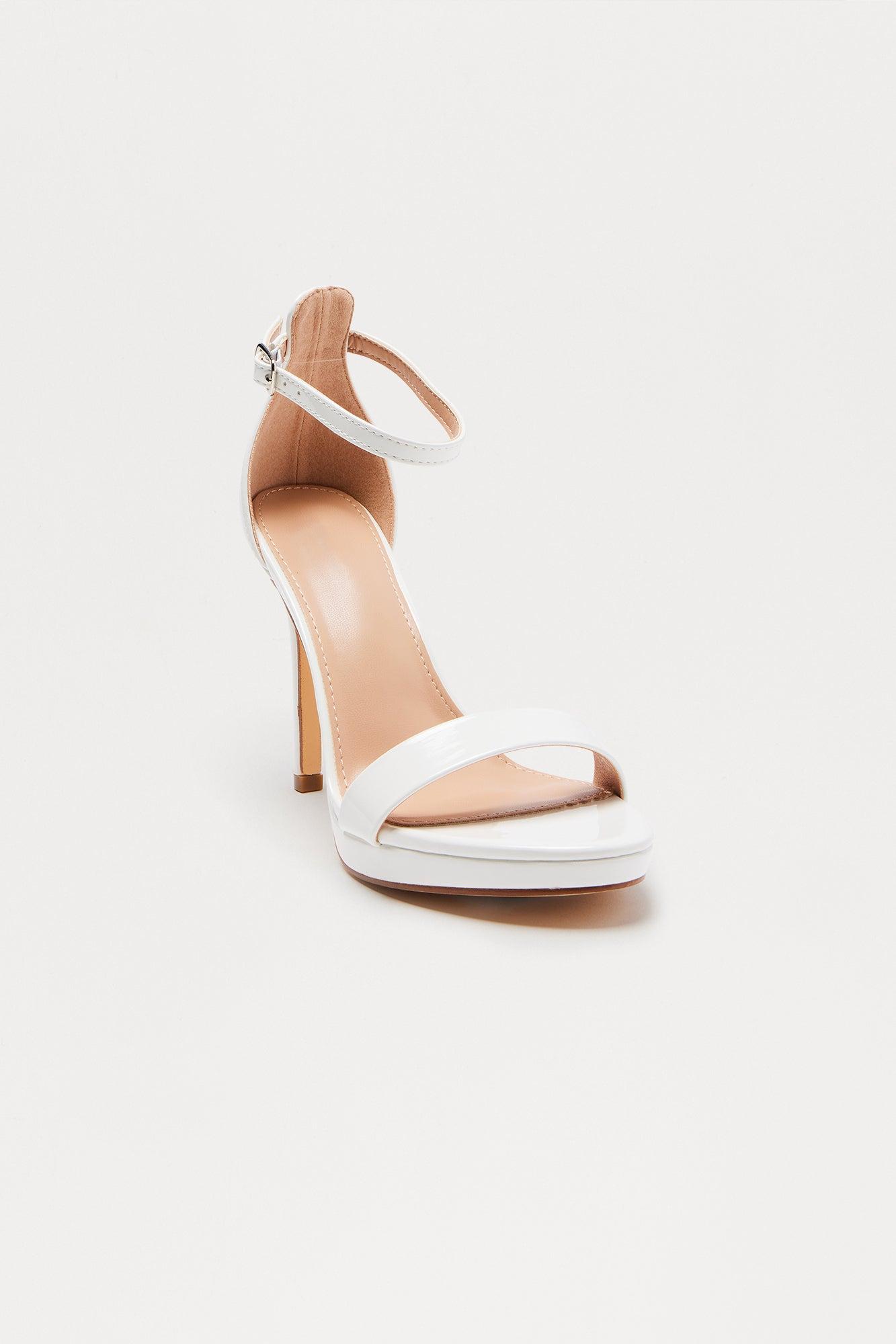 Praiza Stiletto Heels - White Female Product Image