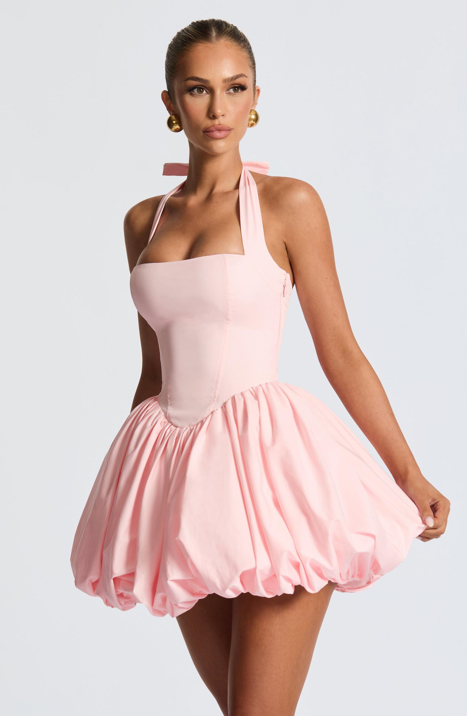 Maricia Mini Dress - Blush Product Image