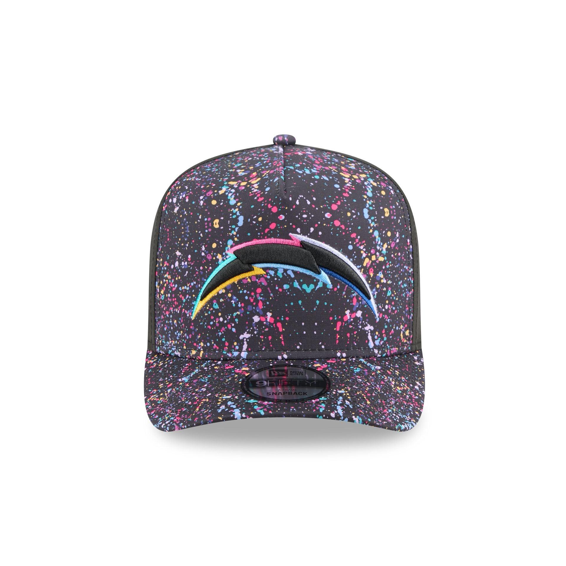 Los Angeles Chargers 2025 Crucial Catch 9FIFTY A-Frame Snapback Hat Male Product Image