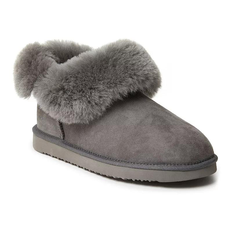 Fireside By Dearfoams Perth Wool-Lined Foldover Women's Boot Slippers,  Product Image