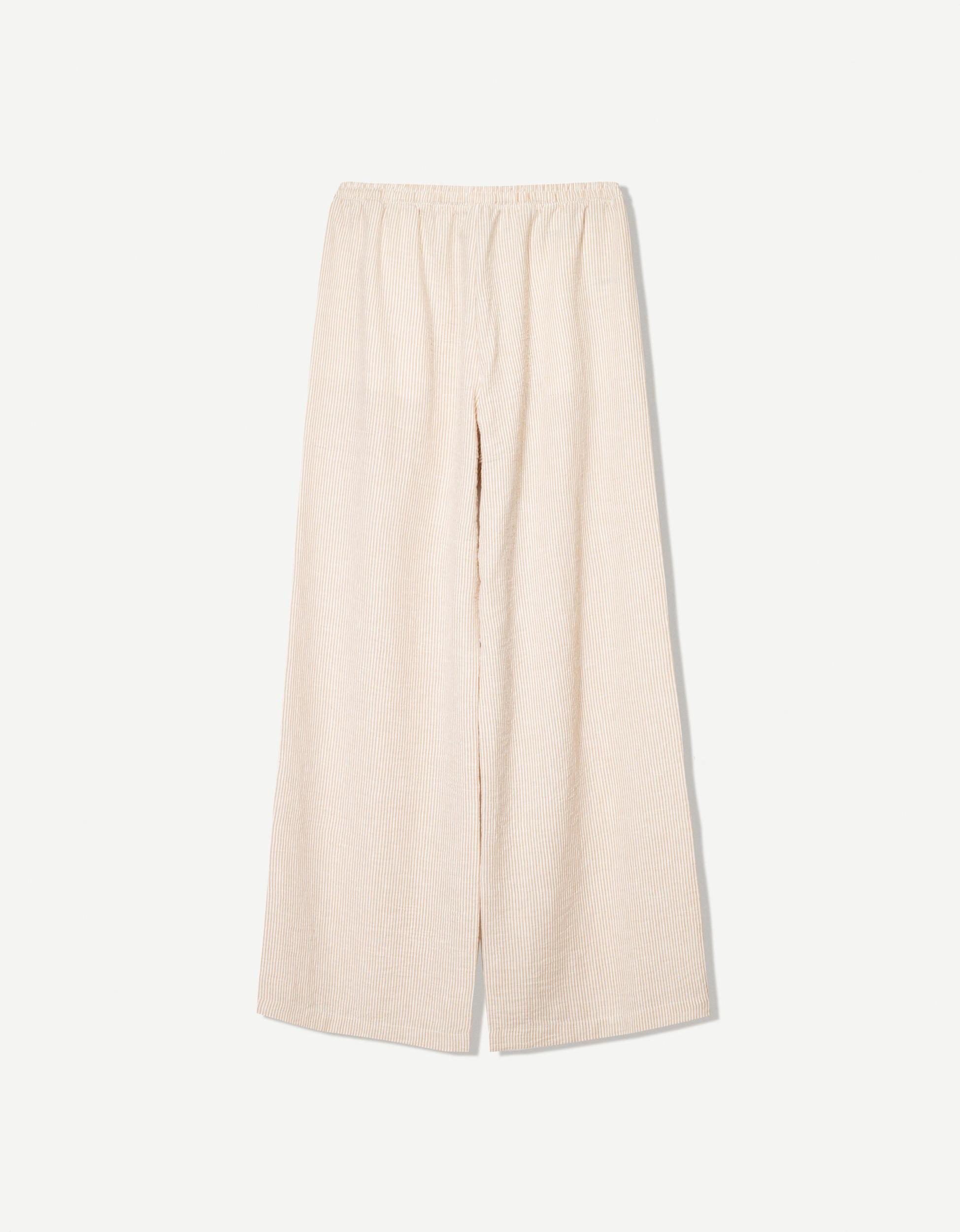 Striped rustic pants Product Image