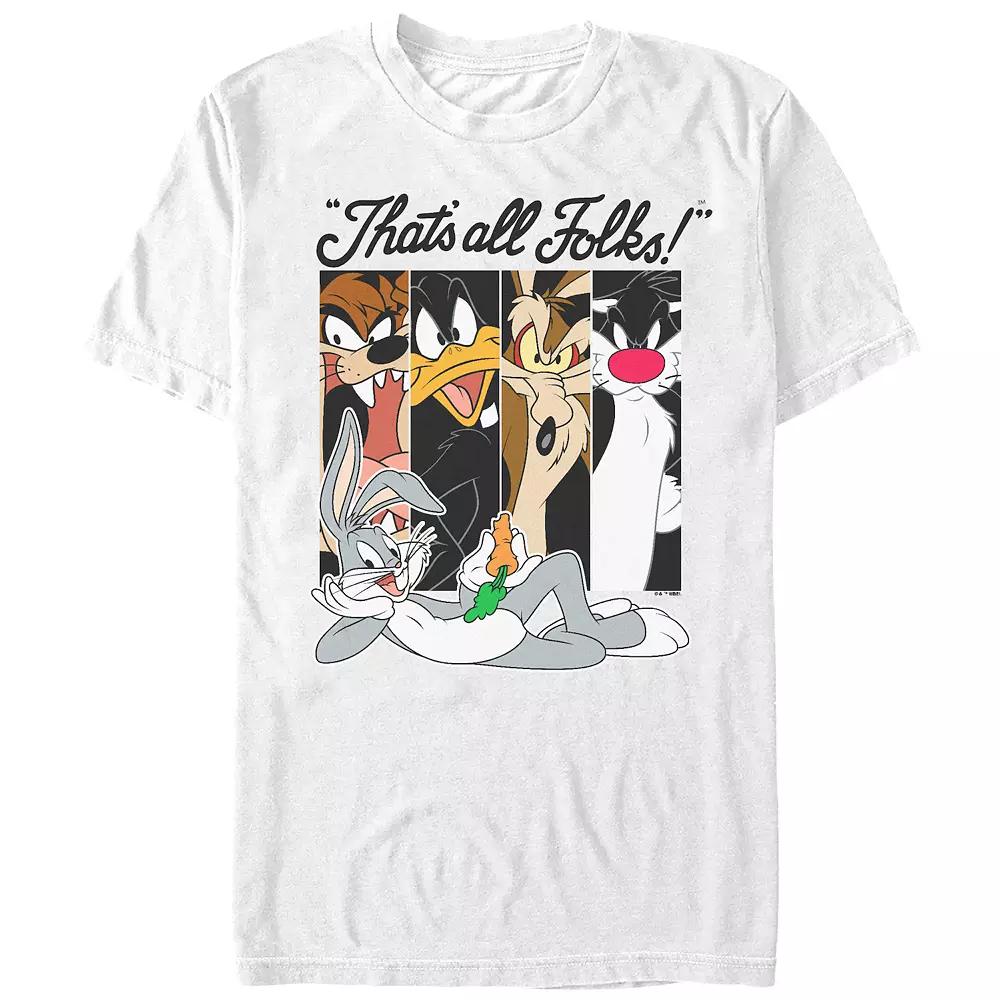 Men's Looney Tunes Bugs Bunny And Friends Graphic Tee,  Product Image
