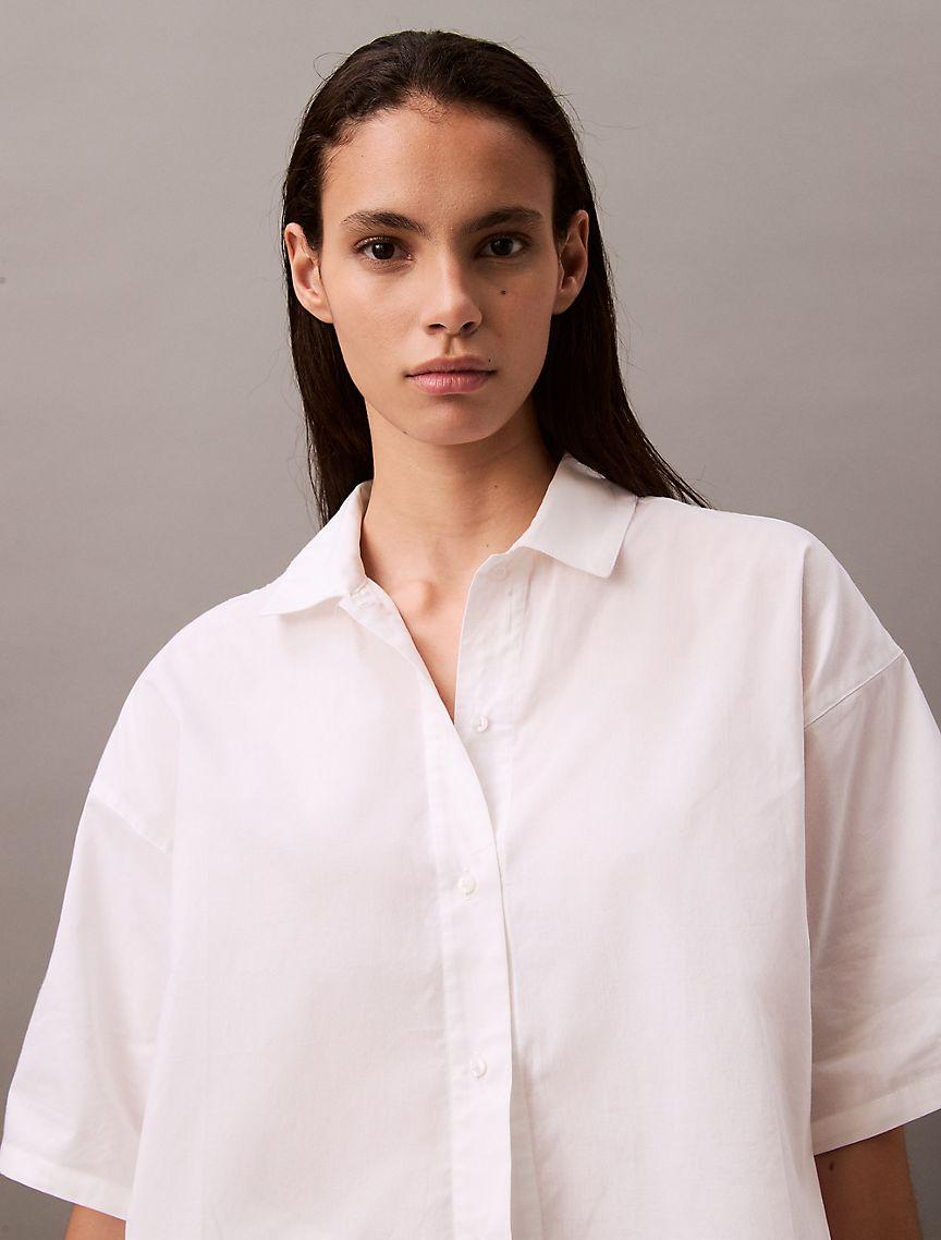 Cotton Poplin Shirt Product Image