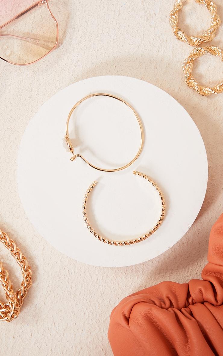 Gold Precious Stone Bangle Multipack Product Image