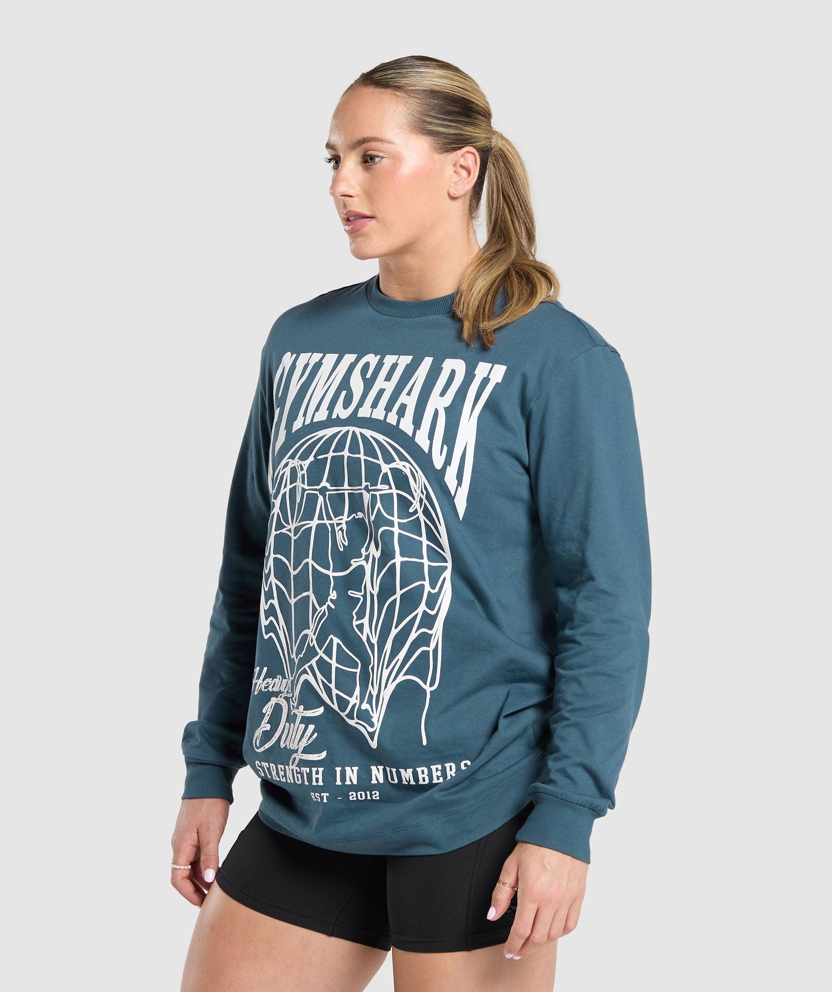 Strength In Numbers Long Sleeve Top Product Image