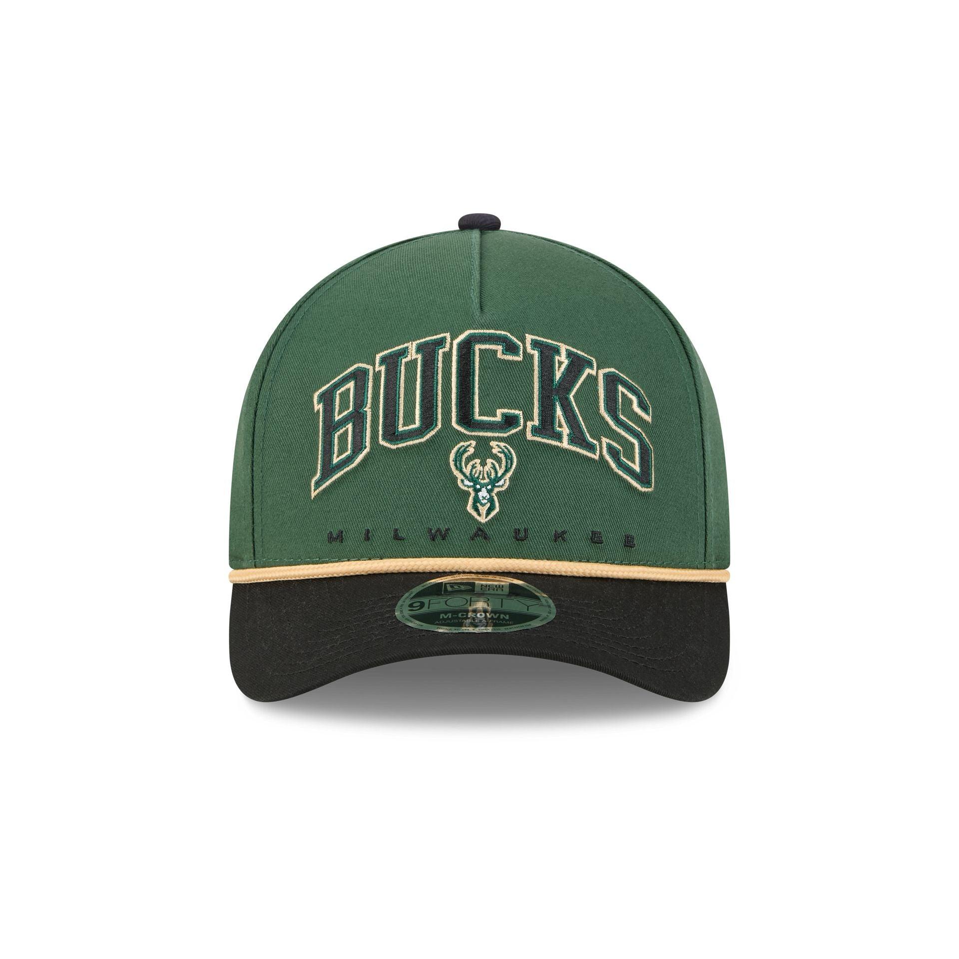 Milwaukee Bucks Arch 9FORTY M-Crown A-Frame Snapback Hat Male Product Image