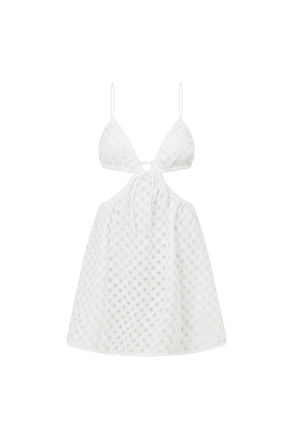 Toulouse Mini Dress - Lace Product Image