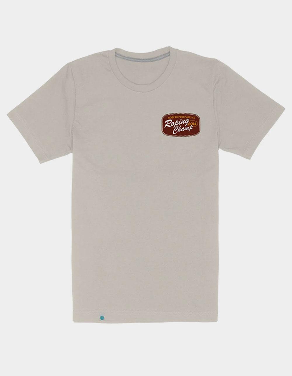 SENDERO PROVISIONS CO. Roping Champ Mens Tee - SAND Product Image