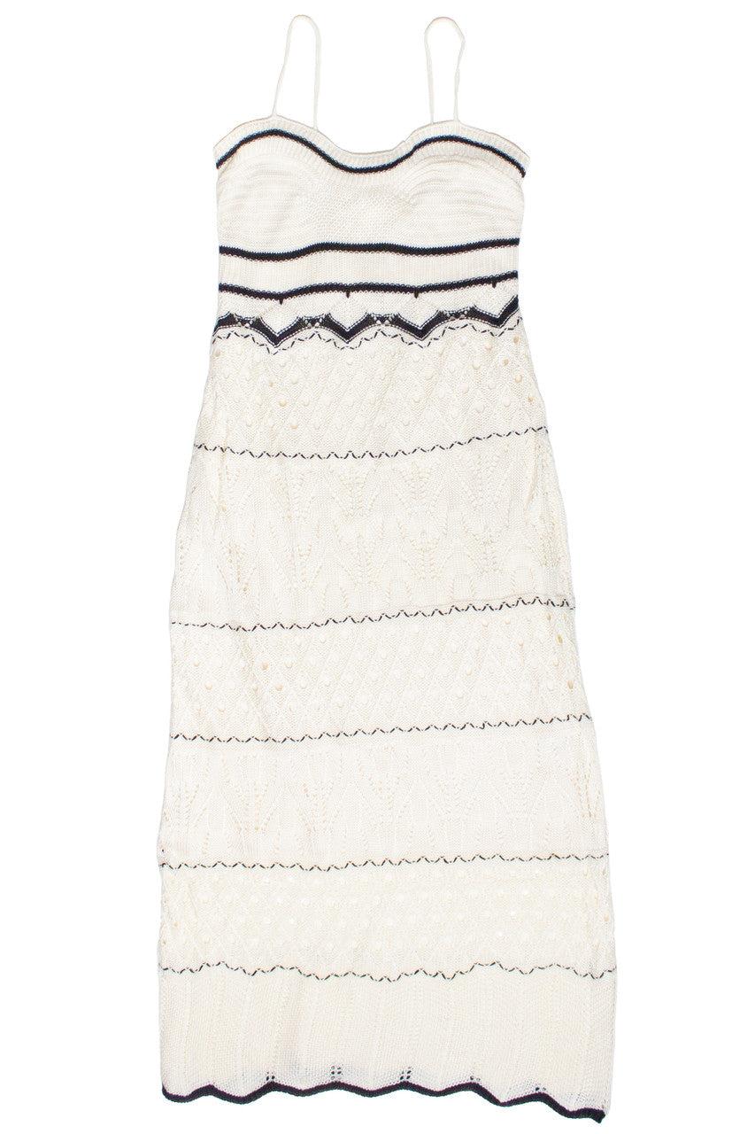 Open Knit Midi Dress Product Image