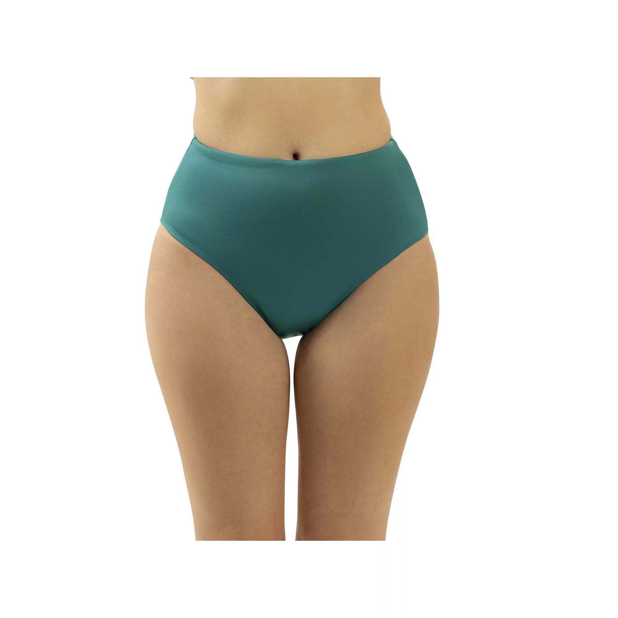 Women's Dolfin High-Waisted Contemporary Brief Swim Bottoms,  Product Image