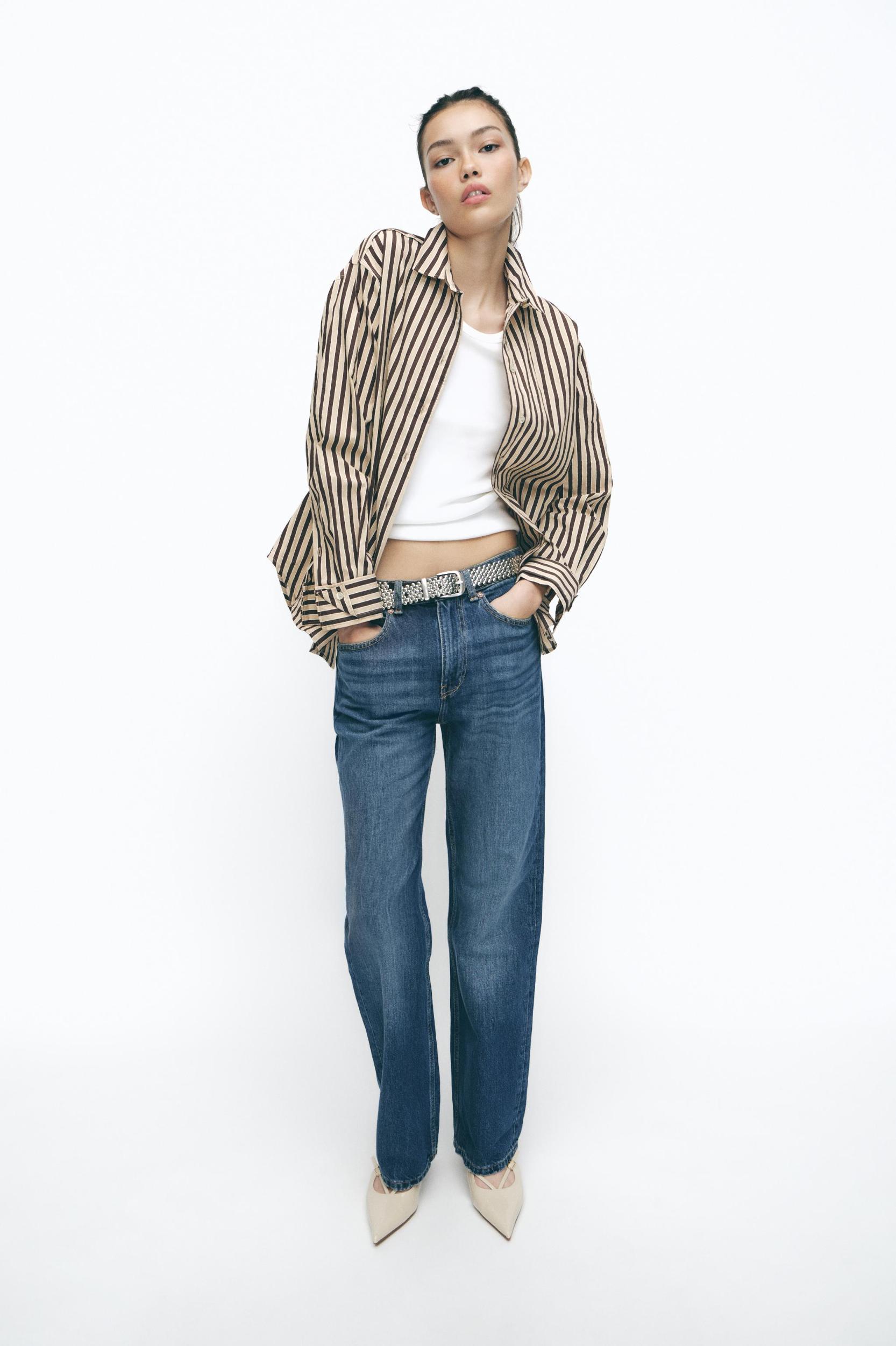 OVERSIZED STRIPED SHIRT Product Image