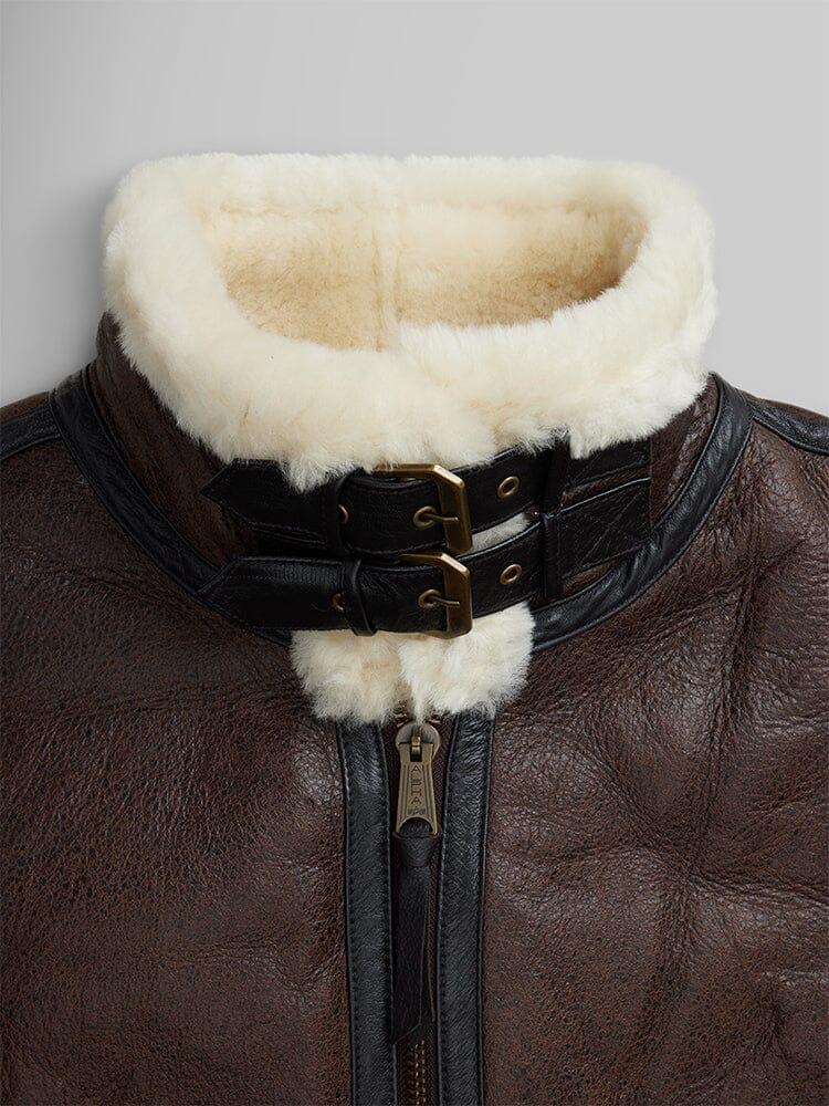 B-3 SHERPA LEATHER JACKET Male Product Image