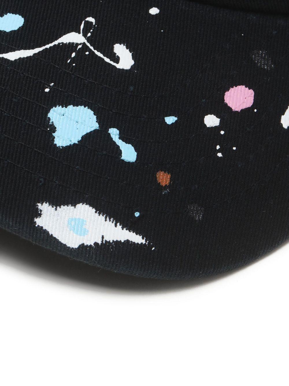 paint-splatter baseball cap hat Product Image