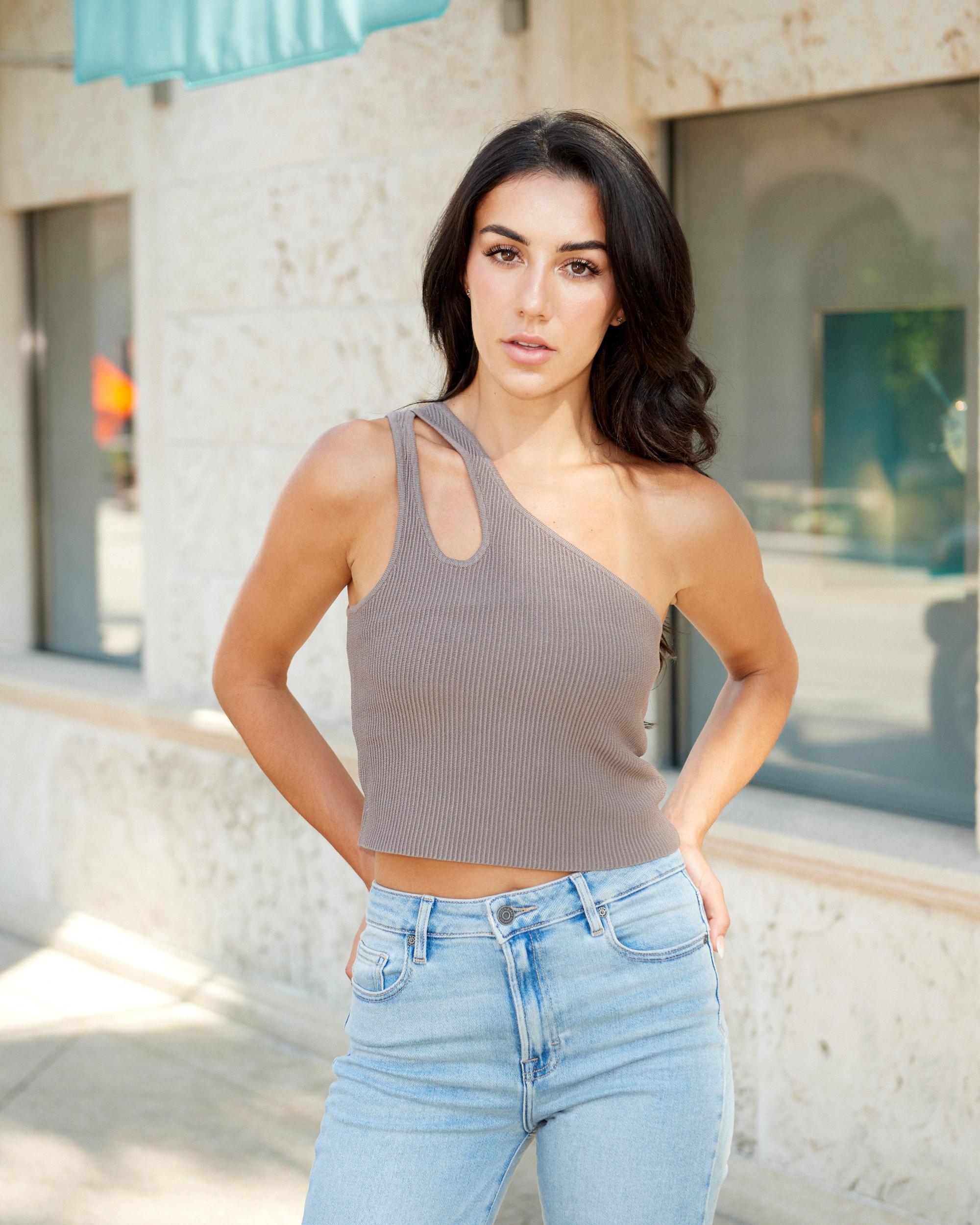 Cecilia One Shoulder Top Product Image