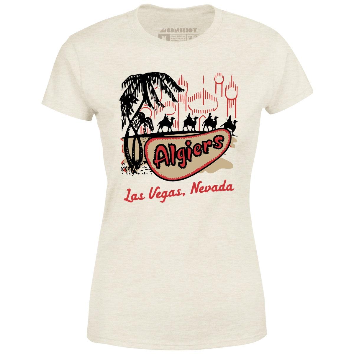 Algiers Hotel v2 - Vintage Las Vegas - Women's T-Shirt Female Product Image