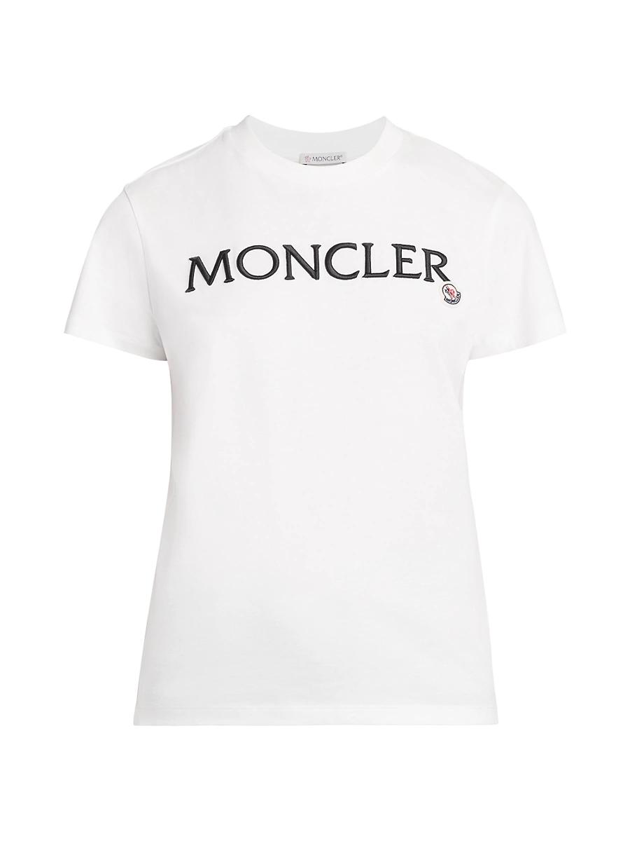 Womens Jersey Cotton Logo Short Sleeve Shirt Product Image