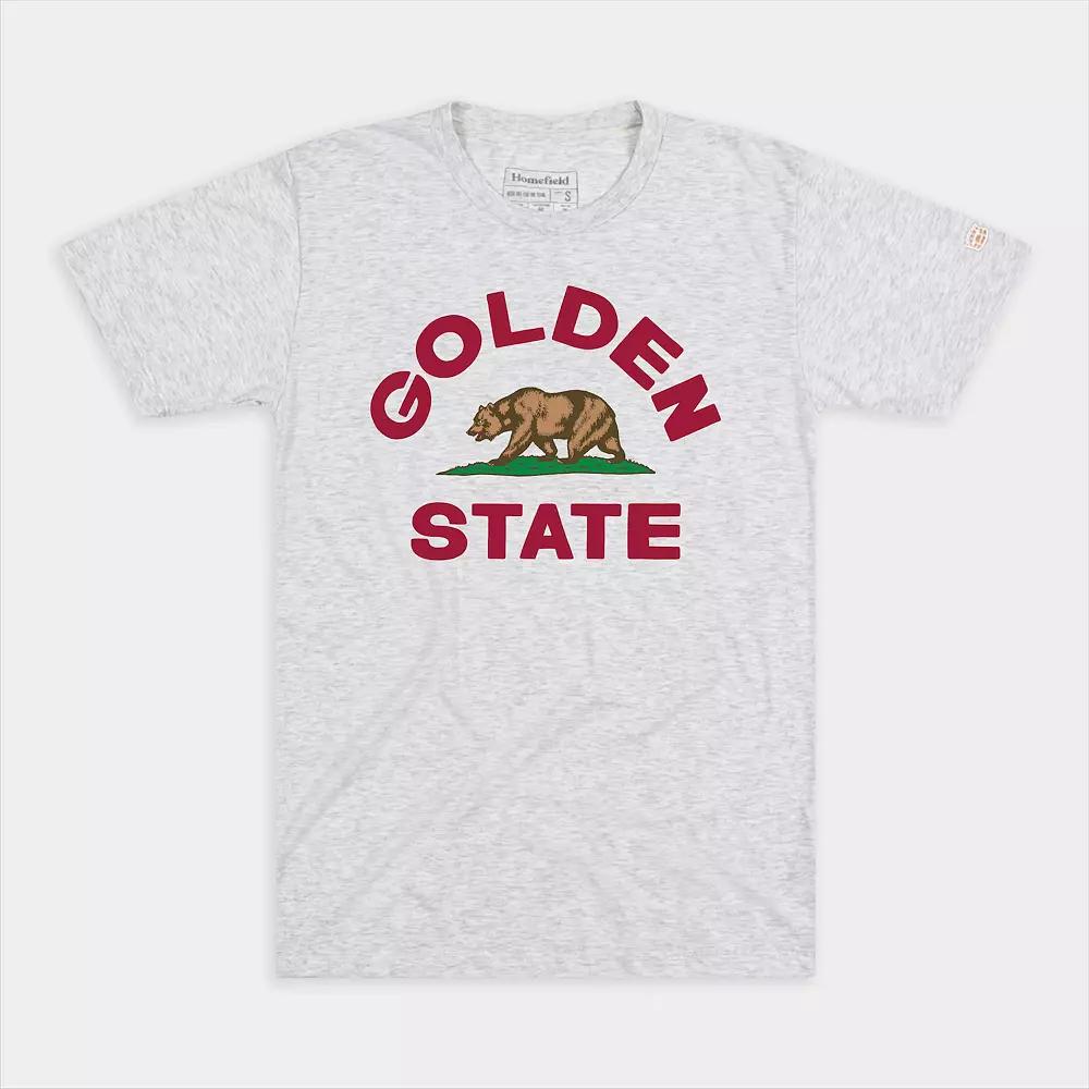 Men's Homefield California Golden State Graphic Tee, Size: Large, Grey Product Image
