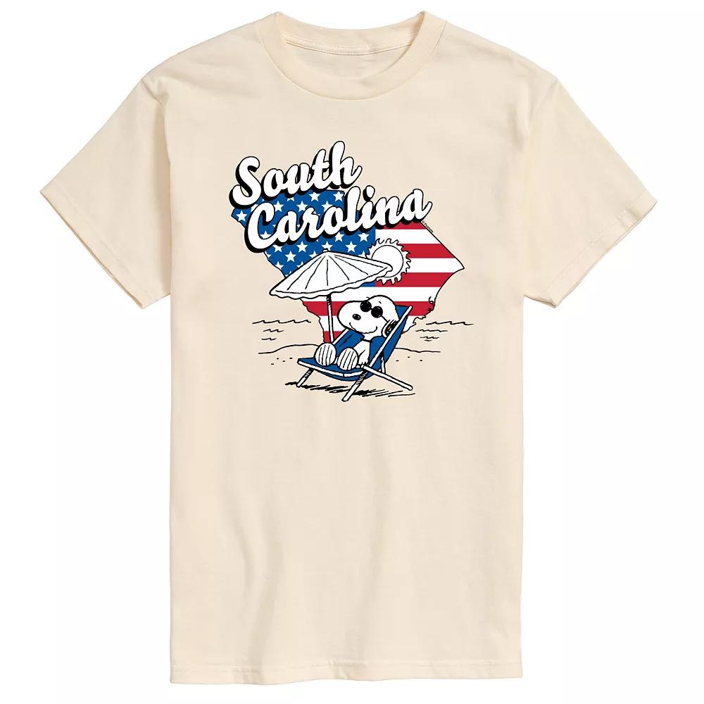 Men's Peanuts Snoopy South Carolina Americana Graphic Tee,  Product Image