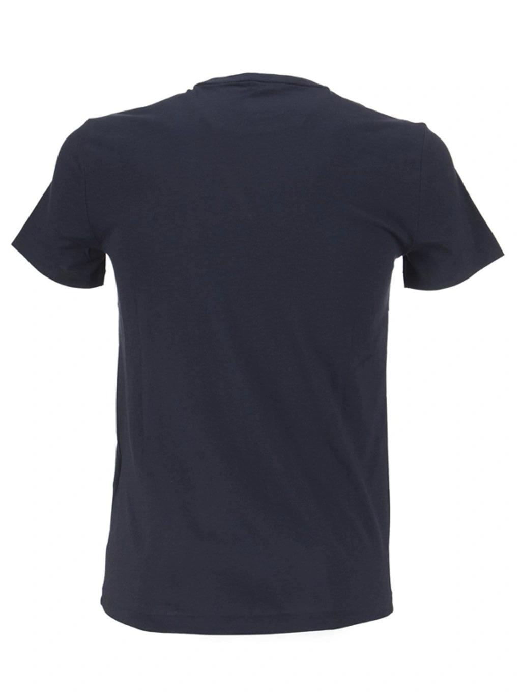 POLO RALPH LAUREN Slim-fit Logo-embroidered Cotton-jersey T-shirt In Navy Product Image