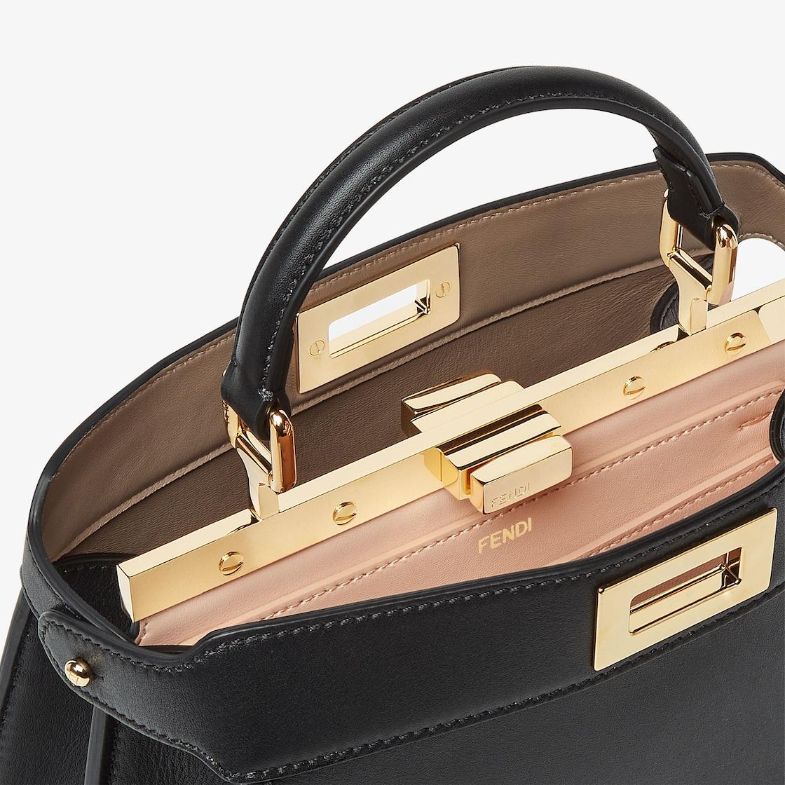 Peekaboo ISeeU SmallBlack, calf leather bag Product Image