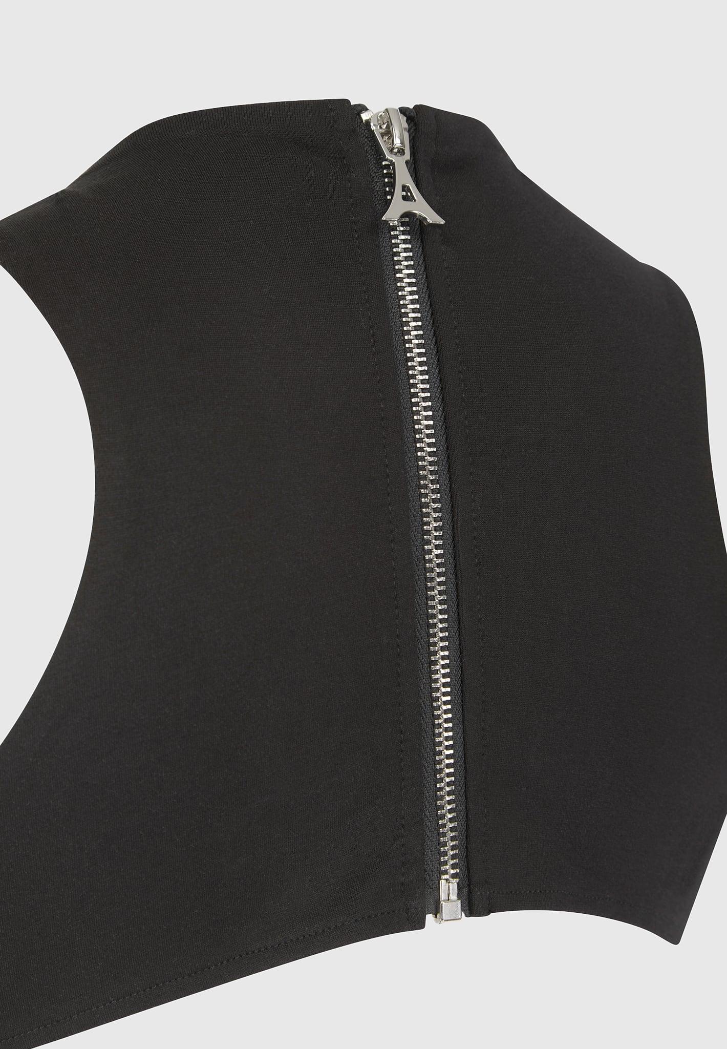 Leather Corset Lace Up Jumpsuit - Black Female Product Image