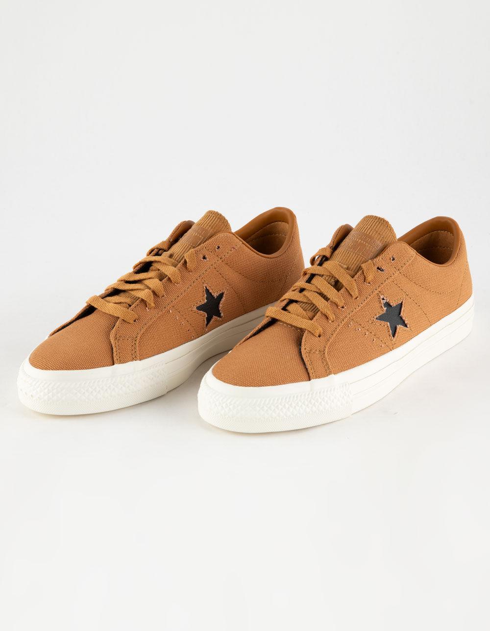 CONVERSE One Star Pro Low Top Shoes - RAW SUGAR Product Image