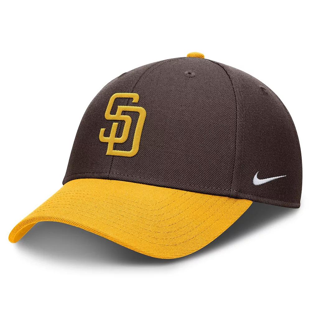 Men's Nike  Brown San Diego Padres Club Performance Adjustable Hat, Size: Large/XL Product Image