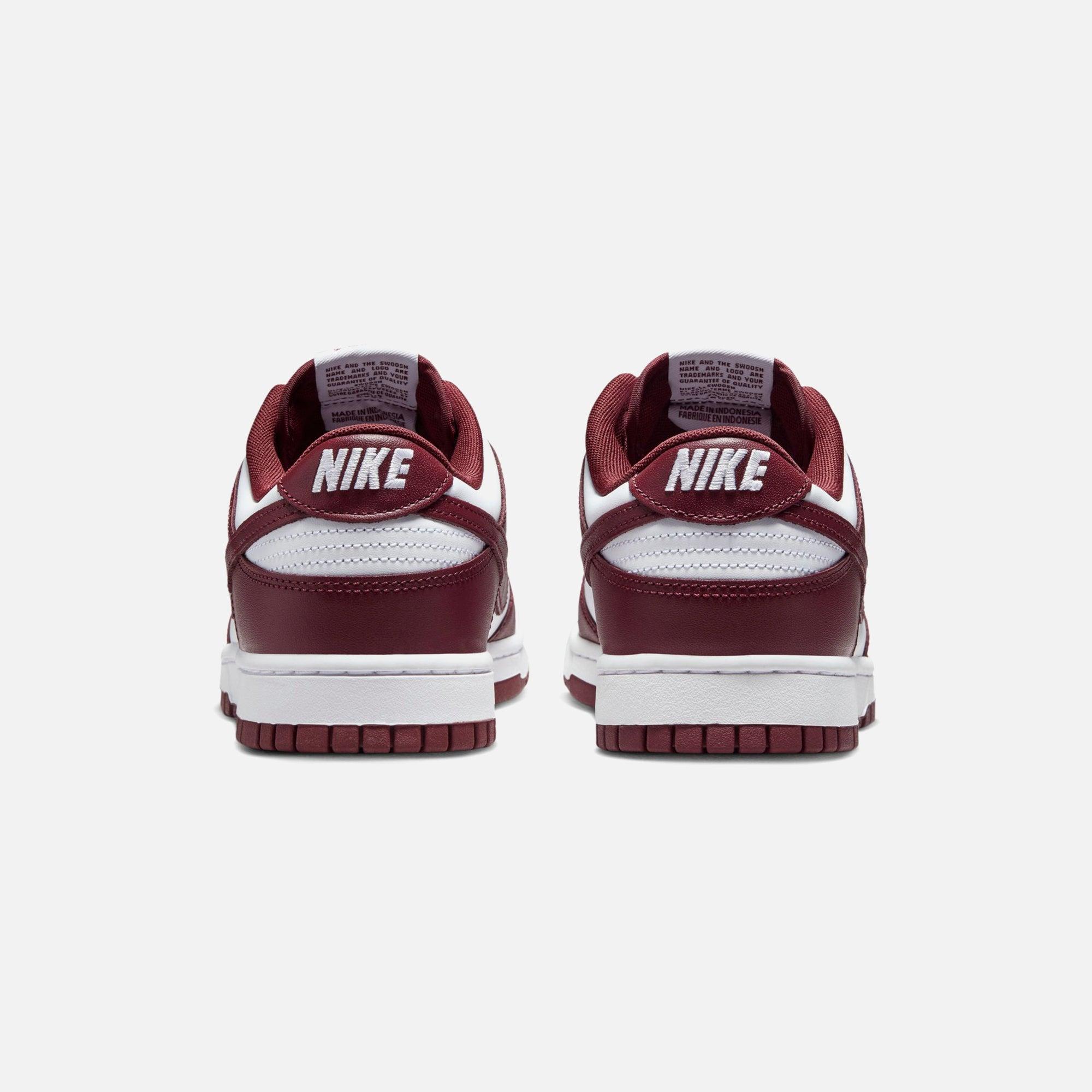 Nike Dunk Low Retro - White / Redwood / Gym Red Male Product Image