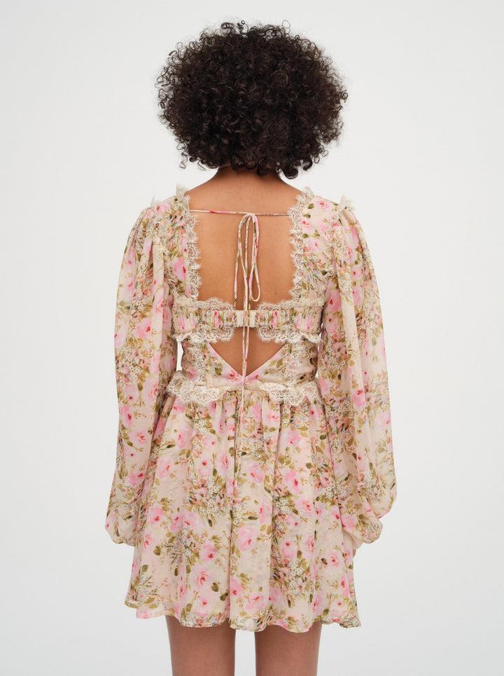 Emmaline Mini Dress — Yellow Product Image