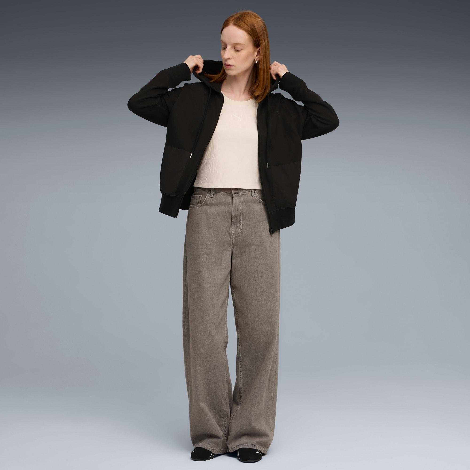 HER Relaxed Full-Zip Hoodie Women Product Image