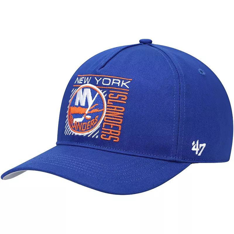 Men's '47 Royal New York Islanders Reflex Hitch Snapback Hat, Isl Blue Product Image