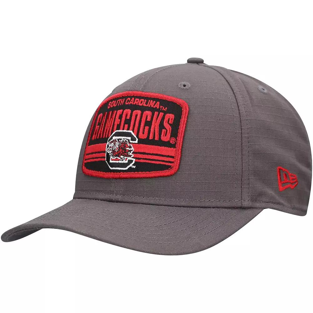 Men's New Era Charcoal South Carolina Gamecocks Team Elevated 9SEVENTY Stretch-Snap Adjustable Hat Product Image