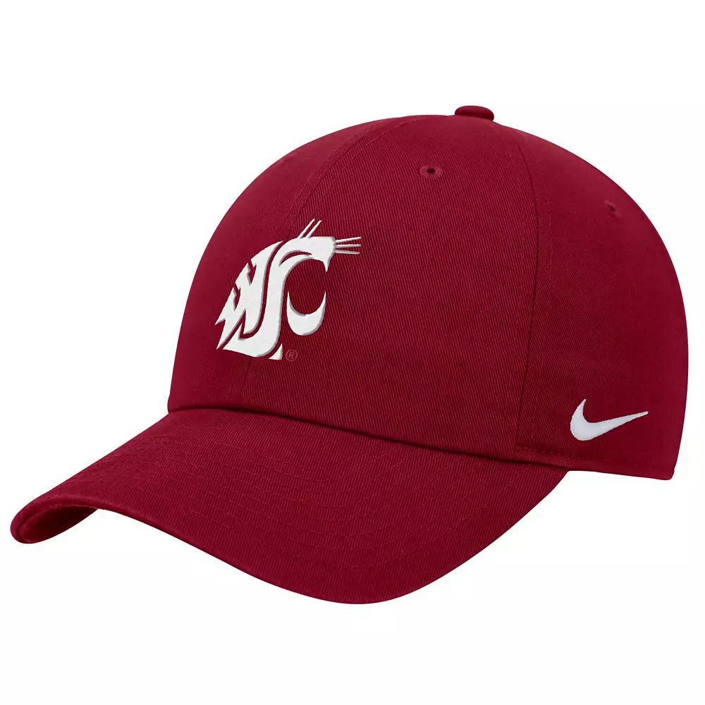 Men's Nike Crimson Washington State Cougars Club Adjustable Hat, Wsc Red Product Image