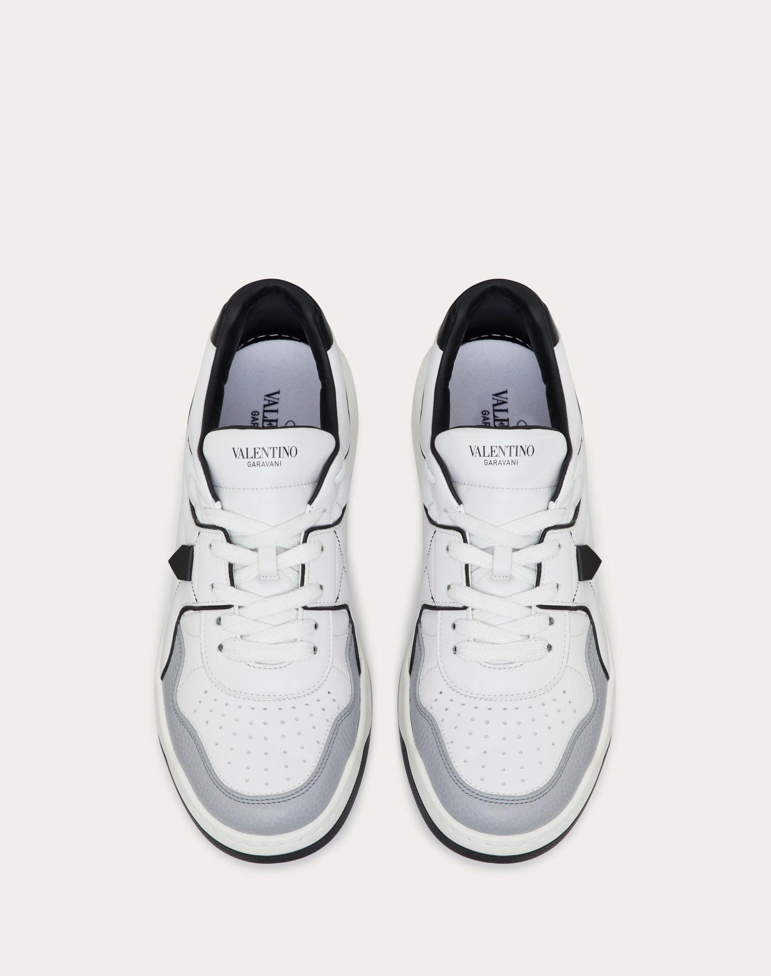 One Stud Low-Top Nappa Sneaker  Product Image