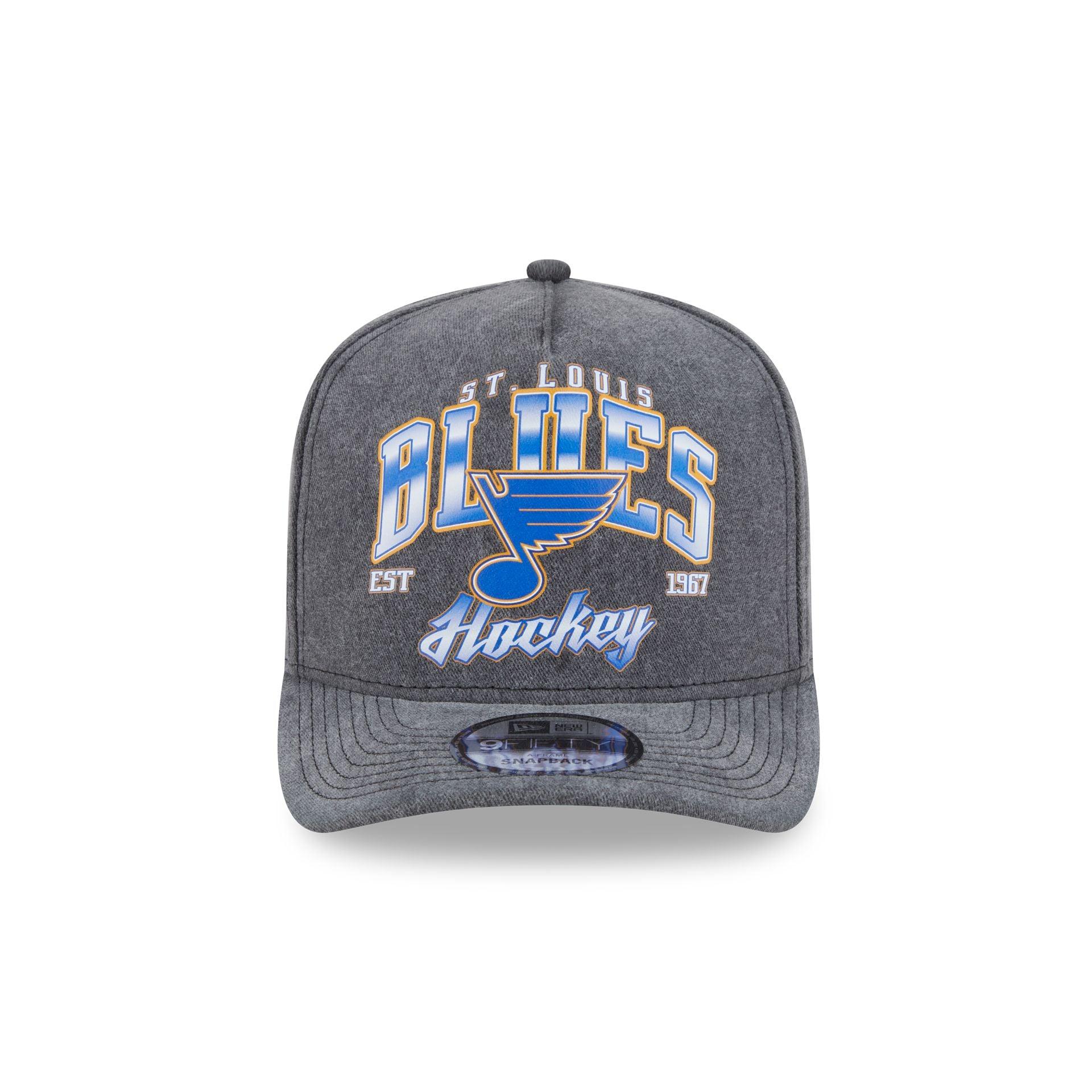 St. Louis Blues Washed 9FIFTY A-Frame Snapback Hat Male Product Image